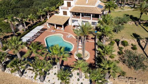 Villa Egadi, with swimming pool and tennis court - Foto 3, Garden, sunbed, Garden view