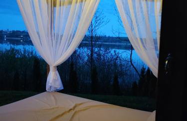 Siedlisko nr 3 nad jeziorem Skarlińskim, domki letniskowe, mazury, jezioro,bania - Foto 10