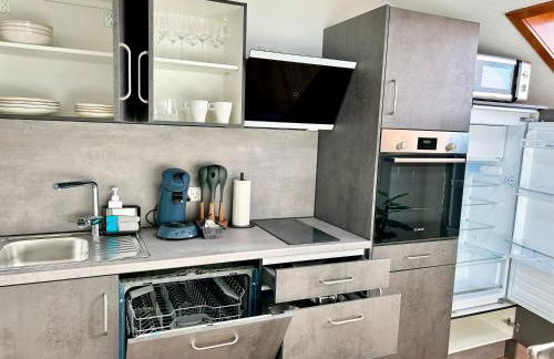 Basilisk Homes - in Grenzach-Wyhlen bei Basel - 4 x Moderne Fewos je 1bis2, 1bis4 oder 1bis6 Pers mit Küche und Balkon oder Terrasse - Parkplätze vorhanden - Foto 51