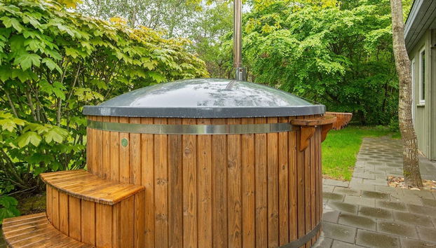 Idromassaggio all'aperto