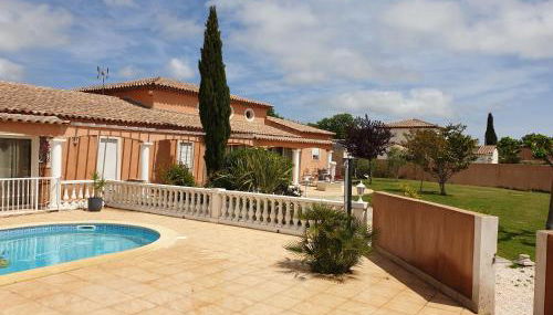 Villa Notre dame plain pied avec piscine privée 8 personnes - Foto 4