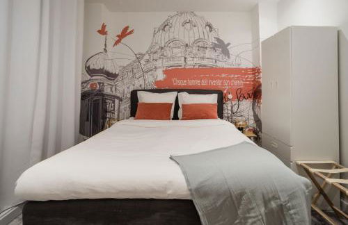 SUITE SARTRE : au cœur de la Rive Gauche, neuf, design, 2/4 personnes - Foto 6