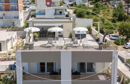 Penthouse Apartment Golden View with private Jacuzzi and 100m2 terrace by Makarska Exklusiv - Foto 16