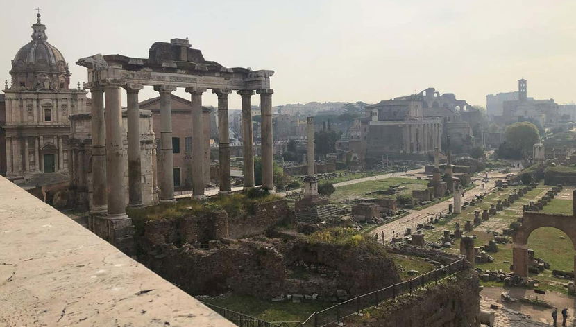 Foro Romano desde el Tabularium