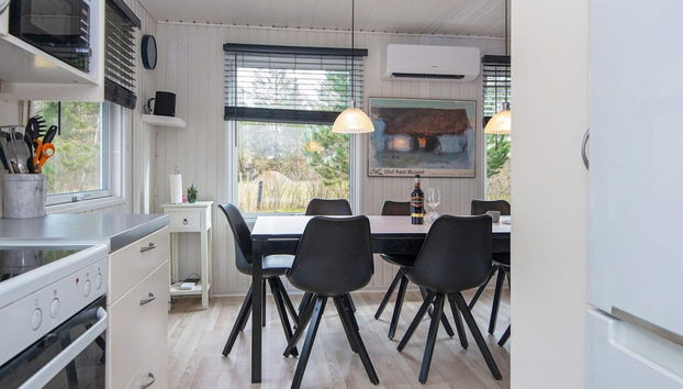 8 Person Holiday Home in Glesborg - Foto 5, Cocina privada