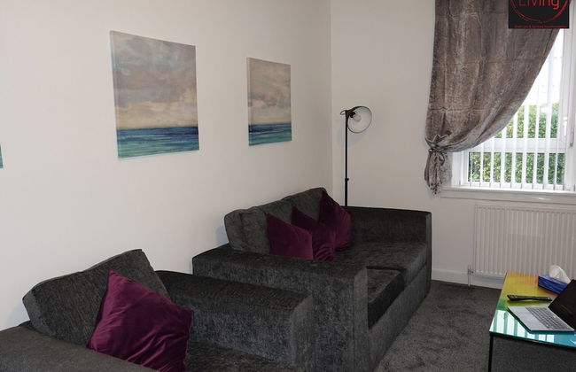 One Bedroom Apartment by Klass Living Serviced Accommodation Blantyre - Welsh Drive Apartment with Wifi - Foto 5