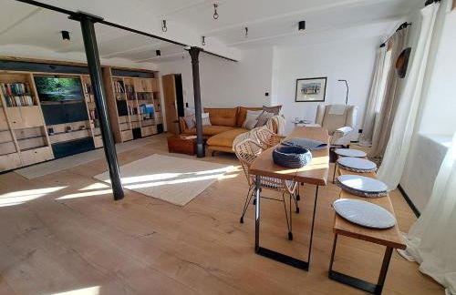 Exklusives STALL-LOFT "ZUM PULVERER" - Naturdesign hinter historischen Mauern - AusZeit für 2 inmitten des Isarwinkels - Foto 7