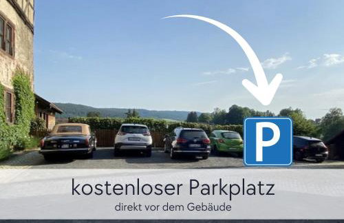 GRÄFIN MARTHA MARIA - stilvolles Apartment in der historischen Hinterburg Schlitz - mit Aufzug, Parkplatz, E-Ladestation & Garten - Fulda, Alsfeld, Bad Hersfeld 25-30 Min - Hunde willkommen - Foto 7