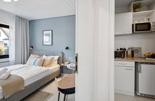 Modernes Studio im Erdgeschoss - ZachaStay Koblenz Guels - Foto 17