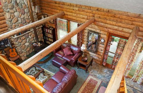 Beautiful Log Cabin Wooded Lake Access Interlochen Arts Academy - Foto 7