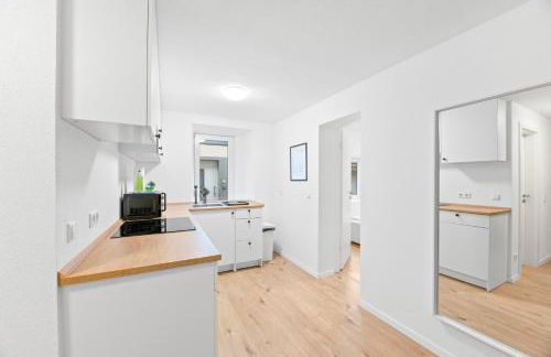 Moderne Monteurwohnungen in Nürtingen Zentrum Kitchen, Wifi, Smart TV - Photo 68