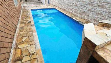 Alugo casa com piscina em Mongaguá SP - Foto 3