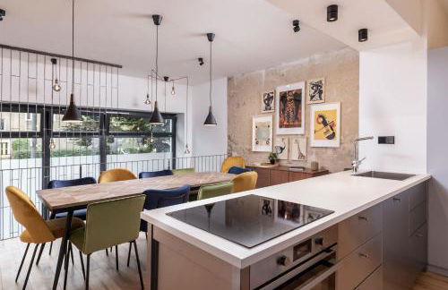 Industrial Loft Duplex -100sqm- near Antonplatz - Foto 8