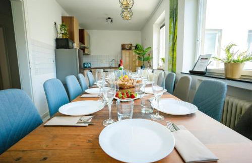 THE BIG MÜNSTER für bis zu 12, Whirlpool, Sauna, zentral, Tischfußball, Balkon, Gasgrill - Foto 19