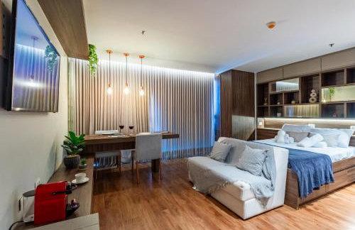 Apartamento Completo Conforto Shopping DF Plaza - Foto 4