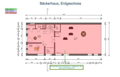 Das Wewelsflether Bäckerhaus - 250qm für 12 Gäste - Foto 24