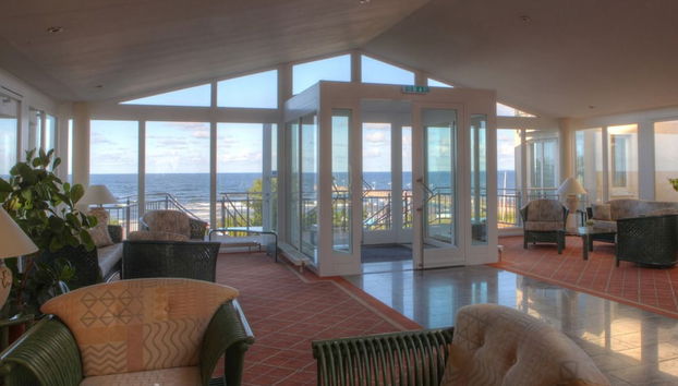 Zona de estar del vestíbulo