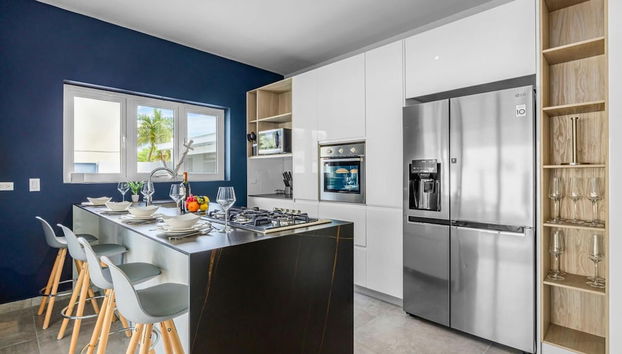 NEW 6 Bedroom Villa 2min Eagle Beach Palm Beach - Foto 3, Habitación