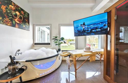 Loft für bis zu 12, Whirlpool, Infrarotsauna, Arcade-Spiele, Tischfußball, Wii - Foto 11