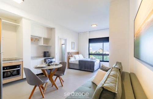 Estadia tranquila e completa em prédio com piscina – VPD - Foto 21