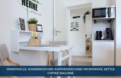 RtR Apartment Herne - Für bis zu 2 Personen - Voll ausgestattet - Zentrum - Smart TV - WIFI - Modern - Foto 6