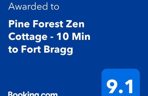 Pine Forest Zen Cottage - 10 Min to Fort Bragg - Foto 2