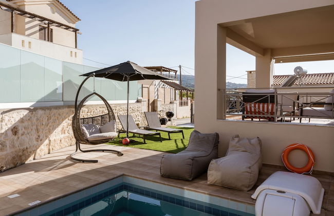 Villa Ismini 3 Bedrooms With Pool , sea View and E-car Charger - Photo 17