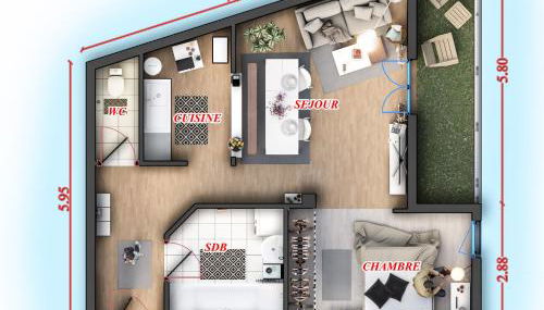 l'Aigle Royal de Paris, Gare, parking et terrasse - Foto 5