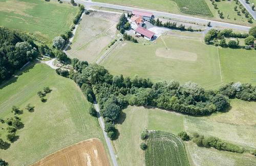 Große Ferienwohnung auf dem Pferdehof Nähe Bamberg, Coburg, Schweinfurt - Foto 17