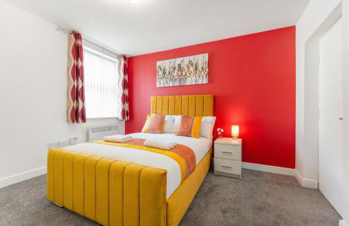 NEW! Stylish 5-Bed Apartment in Stockton-on-tees by Stay With Us, Perfect for Contractors & Large Groups, FREE Parking! - Foto 13