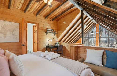 Dog-Friendly A-Frame with Hot Tub and Firepit - Foto 49