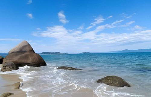 Casa Perto das melhores praias Florianópolis, 8 pessoas, ar condicionado, tv, wifi, cozinha completa, lavanderia, - Foto 53