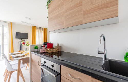 CosyHome - T1 calme - CDG 15 min - Paris 20 min - Parking gratuit - Foto 12