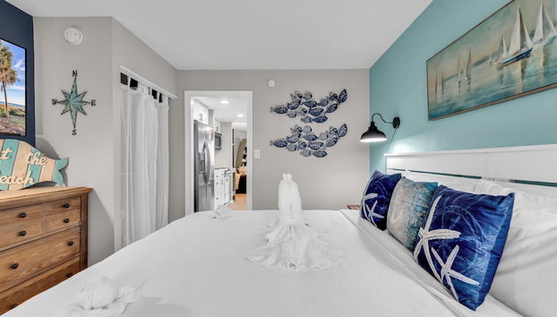 Oceanfront Resort, Great Views, King Bed, 7 Pools! - Foto 5, Habitación