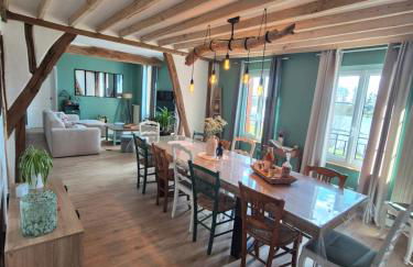 Le Cœur du Bien-être - Gîte grande capacité - 6 chambres - Superbe emplacement - Vue Seine - Décoration soignée - Coin touristique - Foto 5