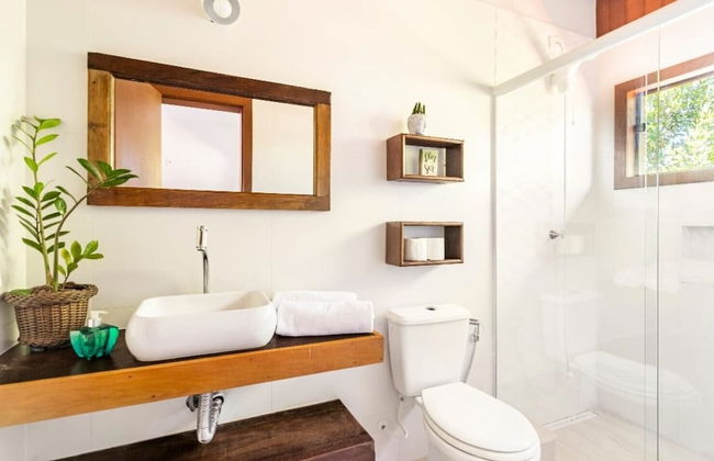 Refúgio Na Praia Guarda Do Embaú - SC - Foto 49