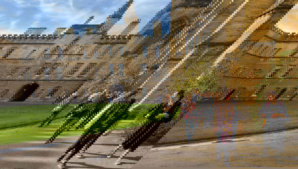 Uno degli scenari dei film di Harry Potter