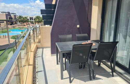 Higuericas Costa 222 Härlig takterrass med havsutsikt - Pool och 250m till stranden - Foto 14