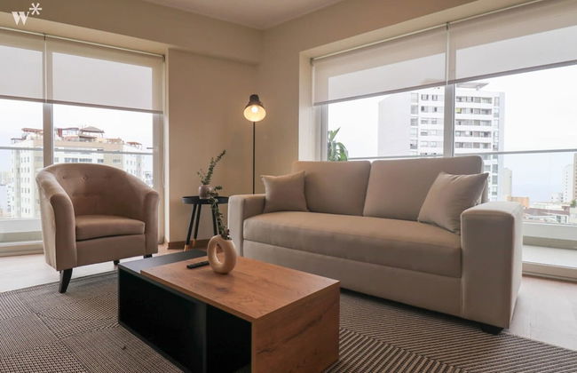 w Deluxe 2BR w Panoramic Terrace in Miraflores - Foto 28