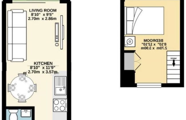 On the Water 2 -waterside Studio With Terrace Overlooking the Harbour - Foto 35