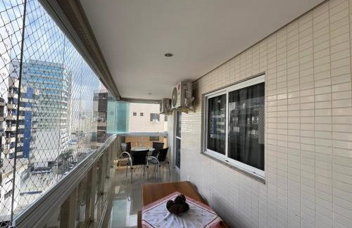 Edf Gil Nogueira-Praia Morro-Guarapari-3º Andar-APTO FTE-SOL MANHA-Piscina-Sauna-02 quartos com Ar -TV Tela Plana-Wi-Fi-Varanda Gourmet -Tela de Proteção - Purificador Água-Airfray-Dois elevadores-01 Garagem-Portaria 24 horas-50 mts da Praia do Morro - Photo 3