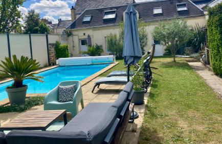 La Paisible - Maison 6 pers piscine - Le Mans centre - Foto 1