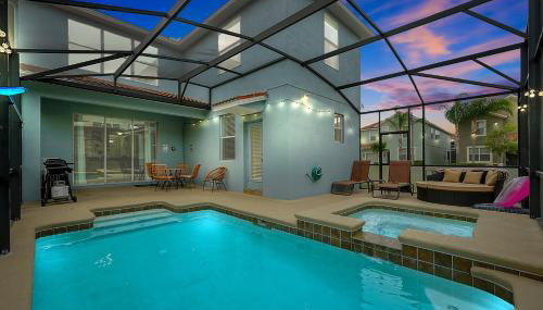 Private Pool & Spa - Themed Paradise Near Disney - Foto 1, sunbed