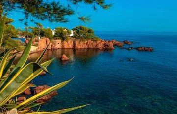 Dans un cadre d'exception, Vue mer panoramique à Agay Côte d'Azur, Village Vacances Cap Esterel, 2 chambres, avec jardin, golf, climatisation, Wifi, 5 piscines - Foto 73