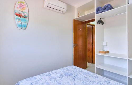 2 Quartos com ar, piscina, sacada Gourmet a 1 km da praia Grande - Foto 13