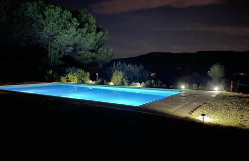 Nouveauté Villa pour 10 Personnes avec Piscine, Pétanque au Coeur des Oliviers de Provence - Foto 43