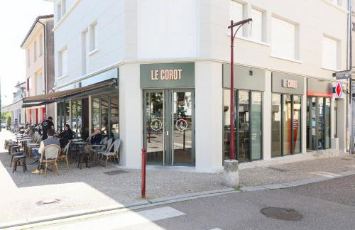 Appart'hôtel Le Corot - Accès Autonome - Saint-Junien Centre - Foto 19