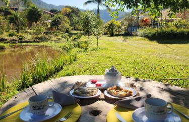 Cabana do lago no Sitio Paraiso Joao de Barro - Foto 16