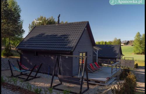 APANÓWKA domki z balią jacuzzi sauna - Foto 12