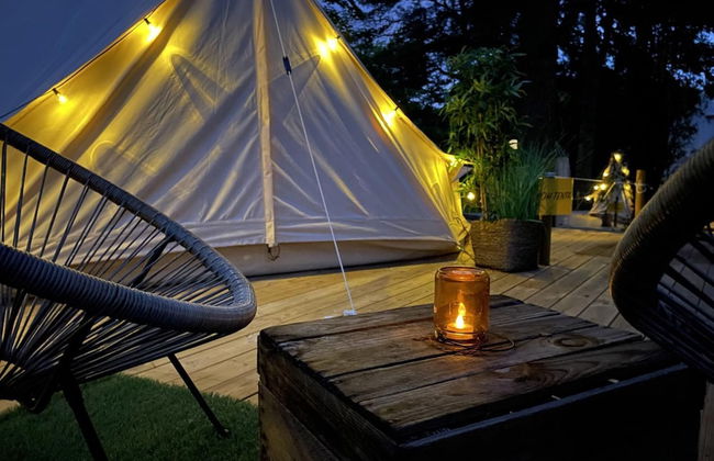 B&B Glamping Tent Sleeps 2 - Sauna, Spa, Wifi - Foto 13